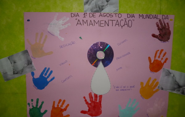 ATIVIDADE DO DIA MUNDIAL DA AMAMENTAÇÃO – MATERNAL II – Professora Bárbara